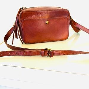madewell Leather Crossbody Bag